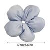Aesthetic Scrunchies Elastic Puffy Flower Hair Rope Wedding Party Beach Headwear Big Bun Elastic Hair Tie Hair Elastic