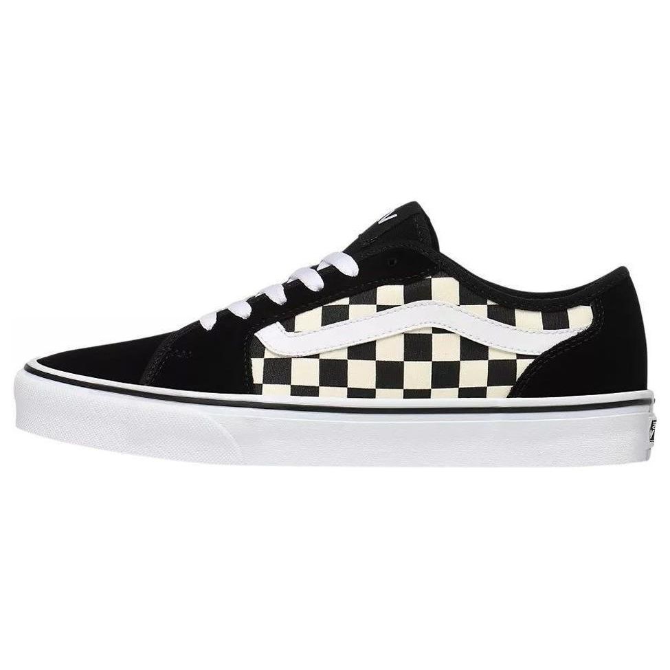 Vans Filmore Decon Checkerboard Low Top Skate Shoes Unisex Sneakers Black White VN0A3WKZ5GX