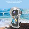 Invisible Dive Case Lens Guard Protective Cover Lens Action Camera Accessories Transparent Dive Case For X4 Air Camera