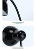 LED Eye-Friendly Desk Lamp: Minimalist Metal Reading Light for Students
