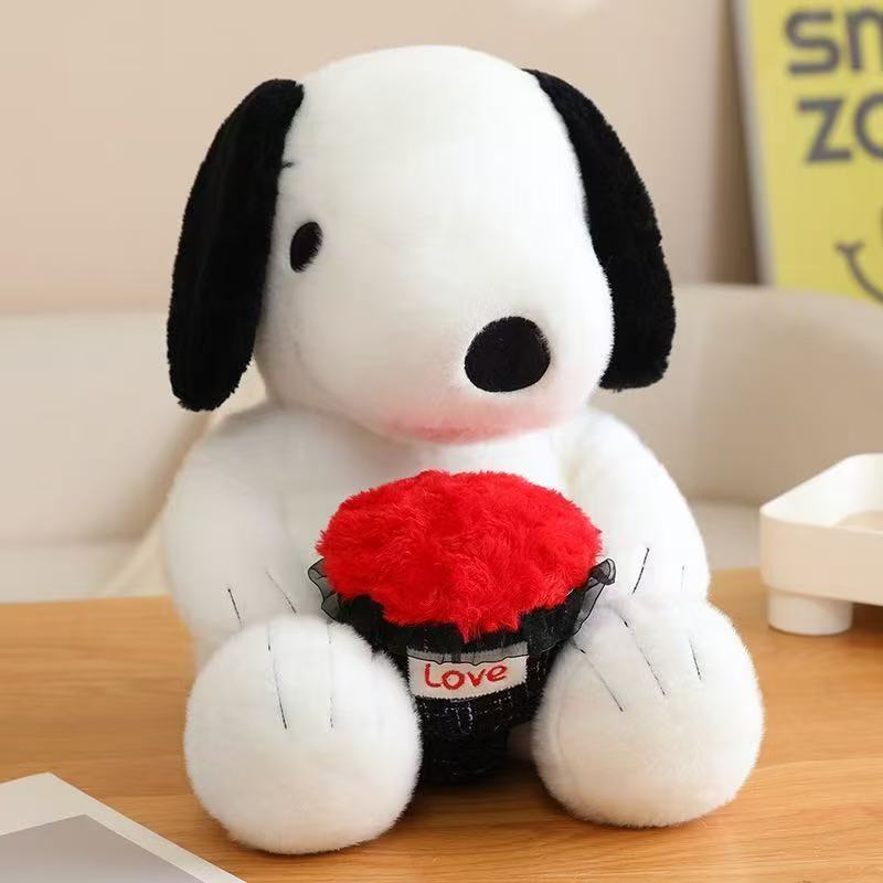 Snoopy Plush Toy Christmas Gift Cute And Adorable Doll Birthday Gift For Girls