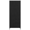 Highboard Black Oak Effect 69.5 x 34 x 180 cm Particleboard