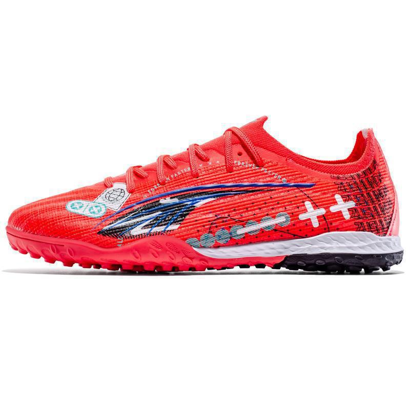 

Spot 2025 new graffiti children youth football shoes long nails broken nails competition training artificial land 45