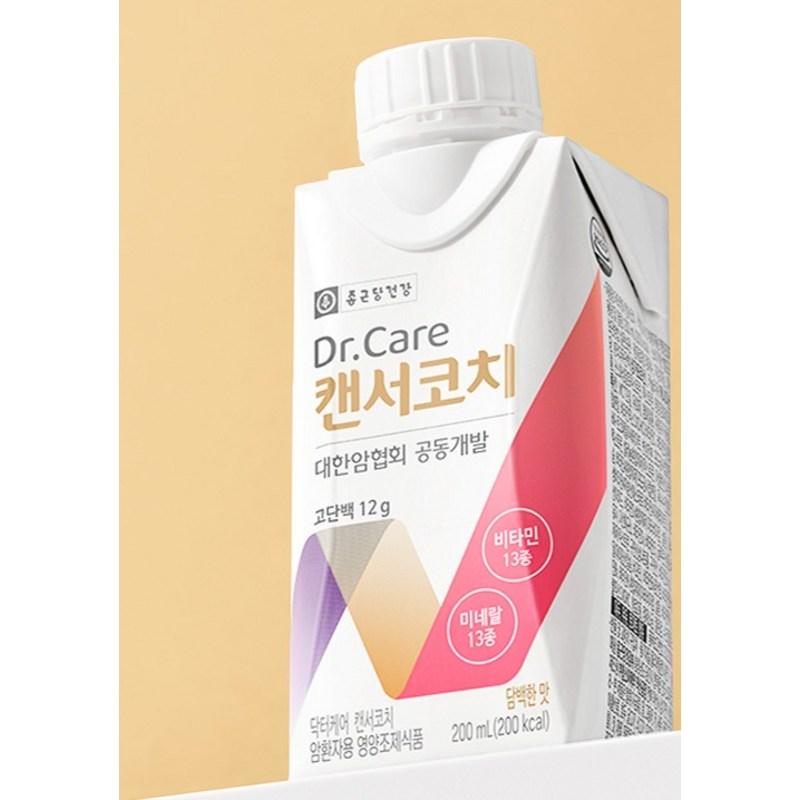 Chong Kun Dang Saúde Doutor Cuidado Coach de Câncer Alimento Nutricional para Pacientes, 200ml, 24 peças