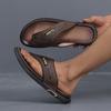 Fashion CYYTL Flip Flops Mens Slippers Summer Casual Shoes Beach Sandals Outdoor Slides Walking Comfort Leather Luxury Designer Fashion