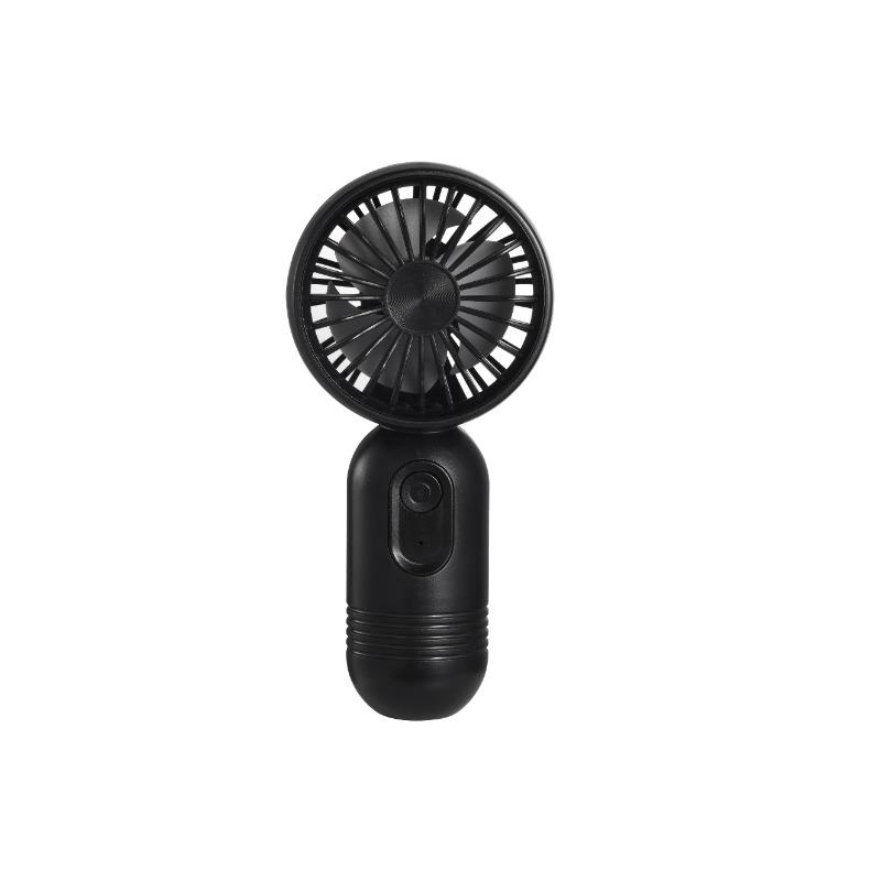 Mini portable fan, handheld small fan, USB charging, 3-speed handheld fan suitable for office, outdoor travel, and camping