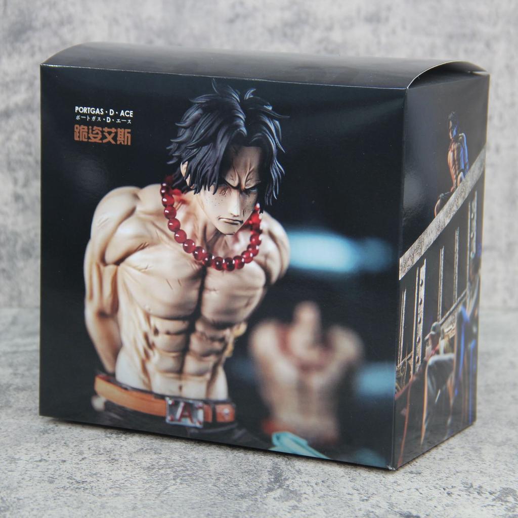 13cm One Piece Anime Figures Portgas D Ace Execution Figurine Pvc Statue Action Figure Collect Model Doll Decoretion Toys Gift
