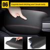 AOMSAZTO Armrest For Honda Accord 2013-2017 Black With Red Stiches