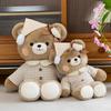 Cute Pajamas And Hats Teddy Bears Plush Toys Doll Children Toy For Kids And Home Decor