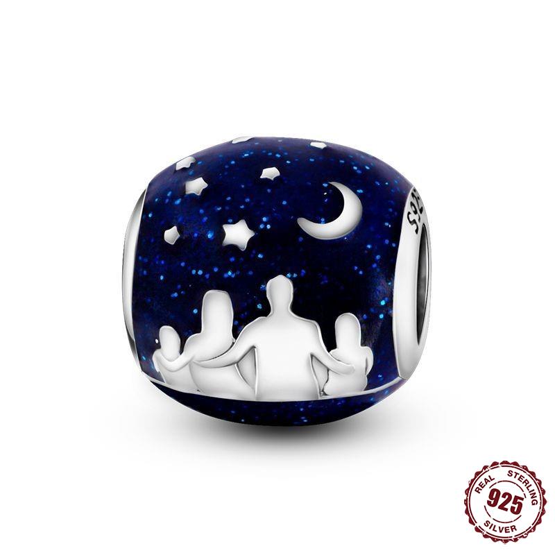 Stil Kupfer Schwarz Serie Charms Weihnachtsgeschenke Perlen Passen Feine Original Armbänder Charms Feiner Mädchenschmuck