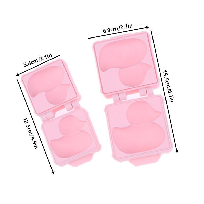 New Cartoon Cute Duck Shaped Rice Mold Maker Clip Children Outdoor Plastic Duck Rice Mold DIY Maker Sushi Mold Kitchen Gadget