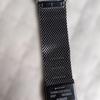 Used SKAGEN Watch Quartz Black Mesh Belt Battery Replaced (R8.7)