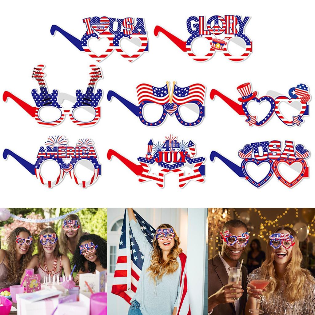 4. Juli Party Papiergläser Dekor Glas Unabhängigkeitstag
