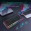 K401 Wireless RGB Mechanical-Feel 61-Key Rechargeable Gaming & Office Keyboard.