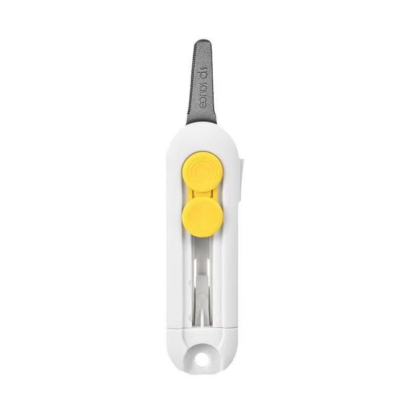 Magnetic Snap-off Utility Knife & Mini Letter Opener - Automatic Retract Plastic Unboxing Tool