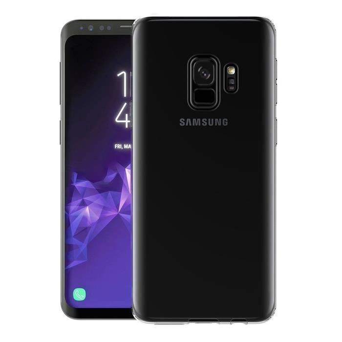 Transparent TPU Gel Case for Samsung Galaxy S9 PLUS - Cover Case Protection Soft Silicone Ultra Thin Fine Phonillico®