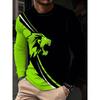 Casual Comfortable Simple Men's Long Sleeves Breathable Daily Versatile Pullovers Long Sleeves Men’s