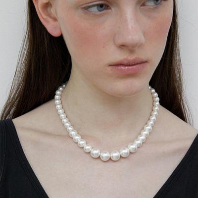 By Hyeres Gradation Pearl Necklace (Gold) BH7N53723YB450