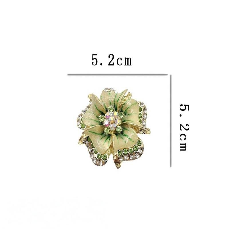 1Pcs Elegant Classical Style Flower Lapel Pin Exquisite Luxury Peony Flower Brooch For Suit Cheongsam Sophisticated Taste