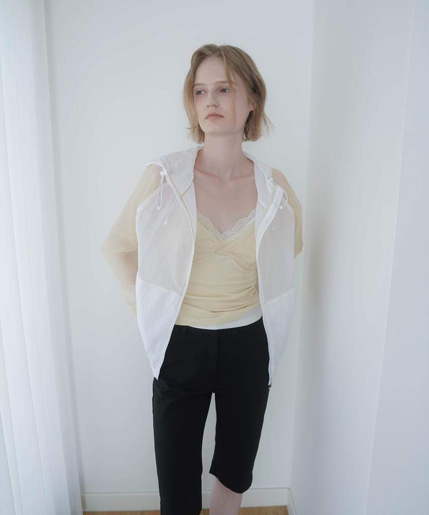 HEEARI Hayes Lace Sleeveless Top_Yellow