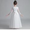 Prinzessinenkleid Mädchen Garn Frühling Sommer Langarm Modisch Kinderaufführung