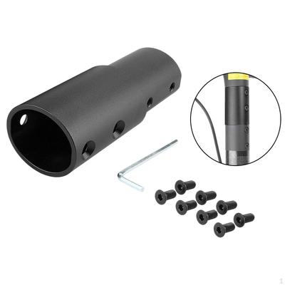 Extension Tube Heightening Flexible Easy Installation Aluminium Alloy Riser Bicycle Pole for