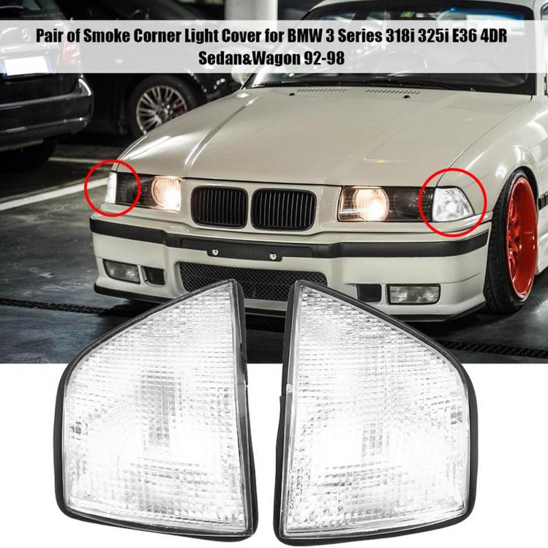 Pair Of White Corner Light Cover For Bmw 3 Series 318i 325i E36 4dr Sedan Wagon 92 98 At A Low S On Joom E Commerce Platform - E36 Sedan Corner Lights Pair Of White Corner Light Cover For Bmw 3 Series 318i 325i E36 4dr Sedan Wagon 92 98 At A Low S On Joom E Commerce Platform - E36 Sedan Corner Lights