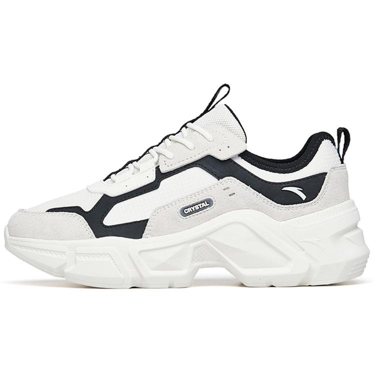 

new ANTA Life Collection Casual Shoes Women s Low top Ivory White/Black 36