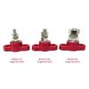 Power Distribution Terminal Block Battery Post Junction 48V Bus Bar Terminals for Car Boats Marine 50A