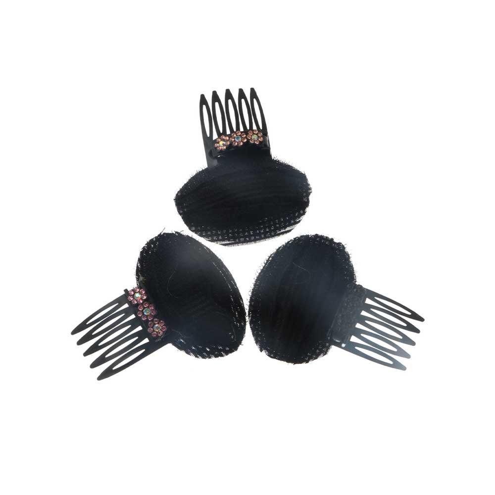 Flower DIY Hair Styling Tool Invisible Hair Base Elegant Puff Hair Head Cushion Daily