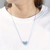 Cartoon Star Baby Cute Stitch Moon Necklace Stitch Creative Necklace Good Friend Gift Pendant