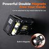 Kids torch EDC COB LED Flashlight Mini Rechargeable Clip on Light Magnetic Base Waterproof Pocket Lamp for Child Camping