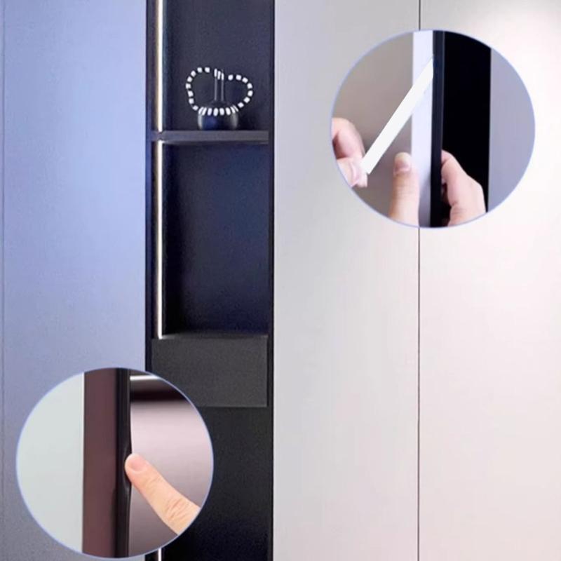 3 Meter Praktische Schranktür-Dichtungsleisten L-förmiges Design für Hohe Schalldämmung und Staubbeständigkeit