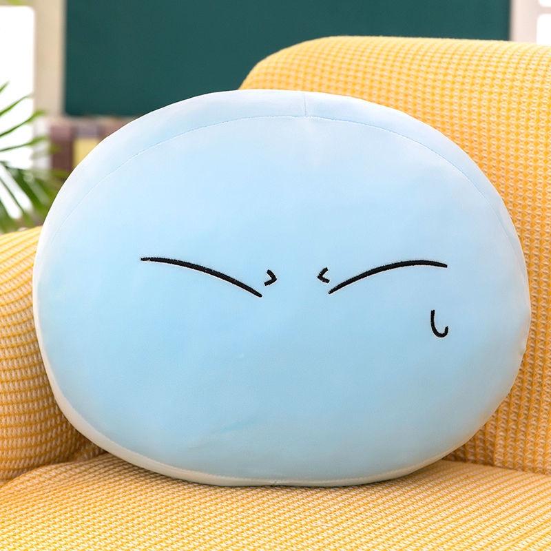 COD Two-Dimensional Slim Ball Plush Toy Pillow Pillow Figurine Doll to Sleep with Cute Birthday Gift Girl's Toy Limlu Dumpling Pillow Pregnant Women