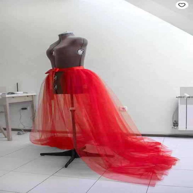Elegantní průsvitná midi sukně s rybím ocasem koktejlová párty večerní ples balet svatební šaty