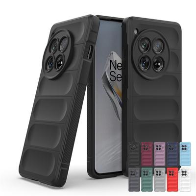 For OnePlus 12 Case OnePlus 12 5G Cover Anti-Fingerprint Luxury Skin Feeling Silicone Shockproof Phone Back Cover For OnePlus 12