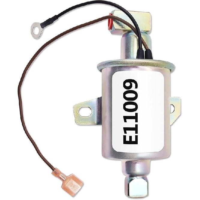 Electric Fuel Pump E11015 Replacement For Onan 5500 5.5KW Gas Generators Like Marquis Gold 5500 Etc. Fits HGJAA To HGJAF, Replace 149-2620 A047N929