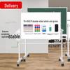 Mobile Magnetic Double-Sided Whiteboard Stand for Home, Office, or Training - Small Size