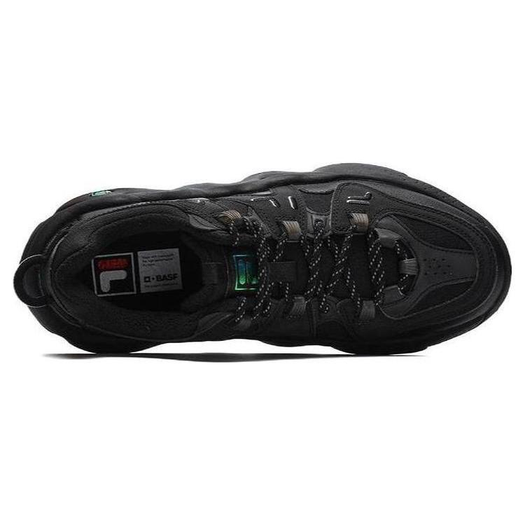 FILA Panini Low Retro Basketball Sneakers 'Black' F12M242127FBK