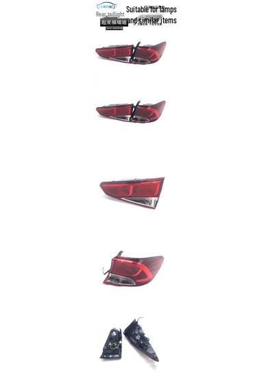 Compatible Kia New Cerato Tail Light Assembly: Rear, Brake, Reversing, Warning, Fog. Premium Inner Light Driver s Side Left