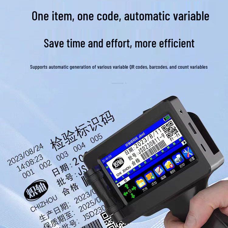 Smart Handheld Inkjet Printer for Date and Batch Number Coding