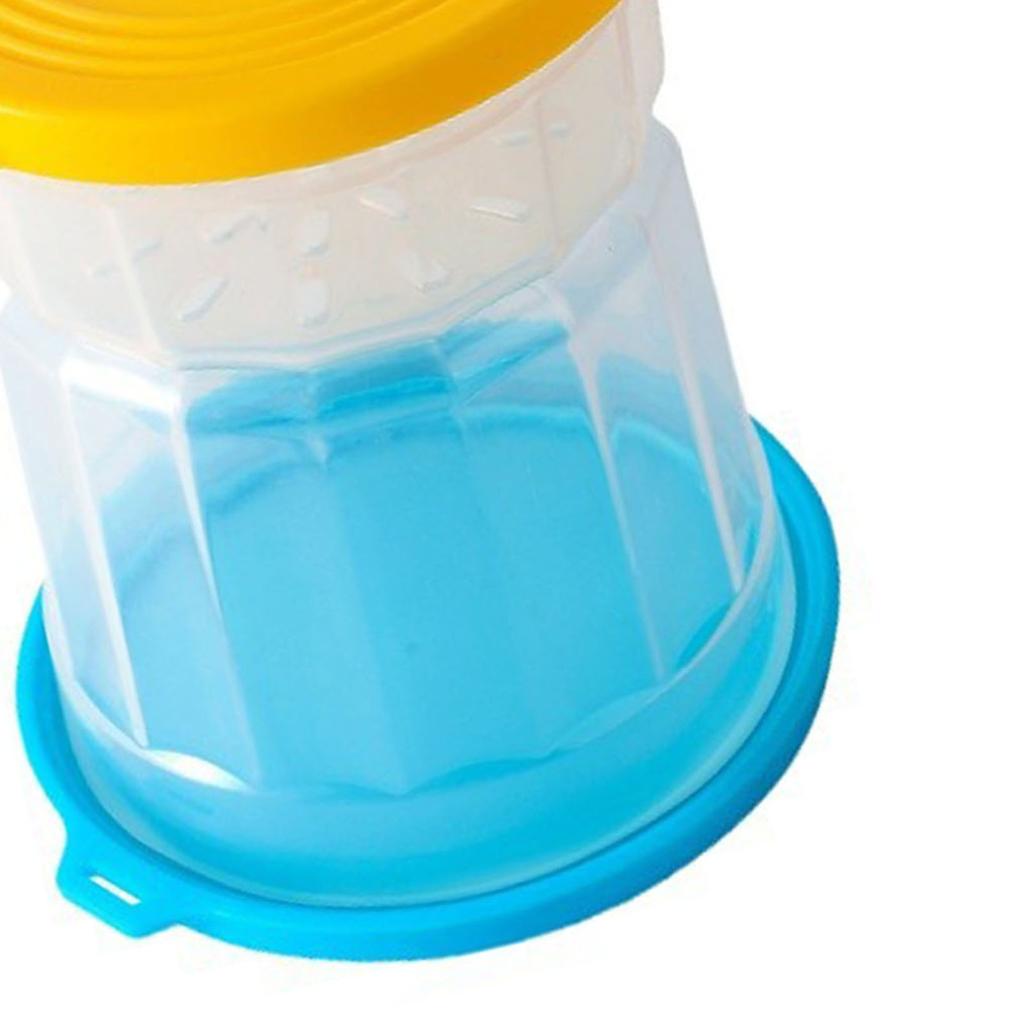 Pickle Jar Olive Hourglass Jar Airtight Pickle Juice Separator Jar Pickle Flip Jar for Gherkin Jalapeno Dry Wet