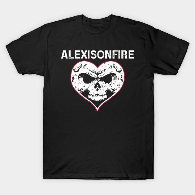 

Men Black Print T-shirt Alexisonfire Band No-Cut Transfer Paper Print Cotton Tshirt XL чорний
