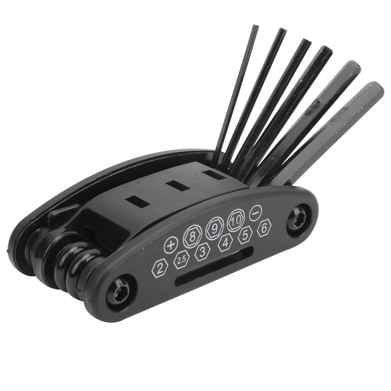 

16 in 1 Bicycle Cycling MultiFunctional Repair Tool Foldable Multipurpose Kit Mountain Bike Fix