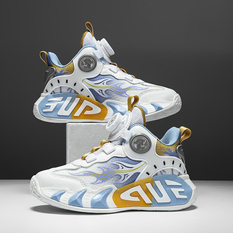 Neue atmungsaktive Netz-Sneaker für Mädchen – Perfekt zum Laufen, für Sport und rutschfeste, verschleißfeste Basketballschuhe.