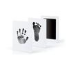 Born Baby DIY Hand And Footprint Kit Ink Pads Photo Frame Handprint Toddlers Souvenir Acssories Safe Clean Baby Shower Gift