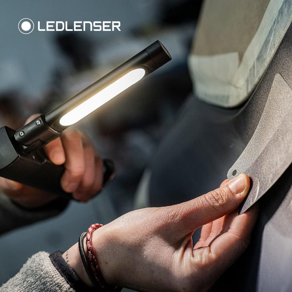 Ledlenser W7R Práce Práce Práce Pohyblivý Nastavitelný Barva UV USB 502737 Japonské Světlo, Skládací, Světlo, Světlo, Teplota, Magnet, Háček, Světlo,
