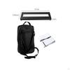 Compact and Portable Pedalboard Bag for Easy Transportation of Guitar Accessories