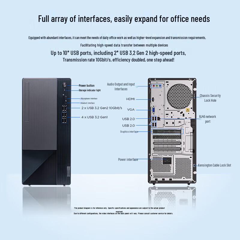 Lenovo Yangtian T4900K Desktop PC (CN version)