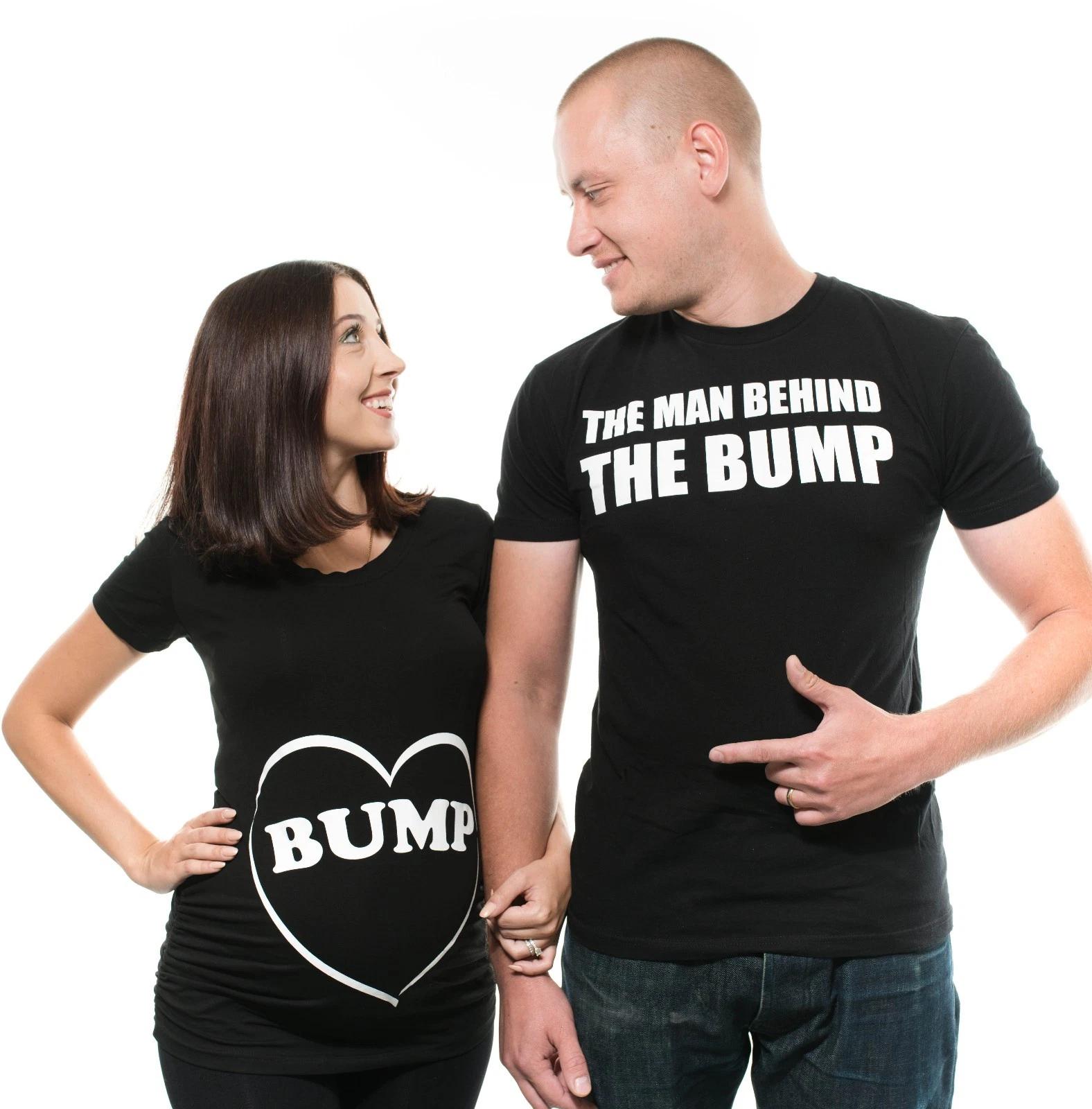 

Couple matching Bump Shirts dad Maternity mom Maternity Couple shirts Pregnancy 2XL